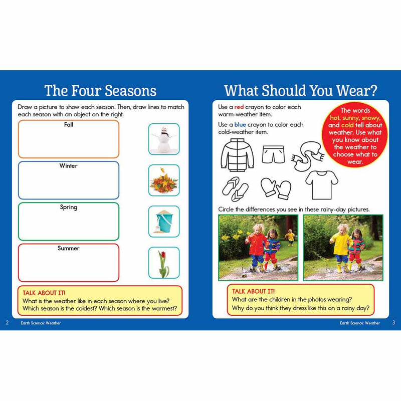 Preschool Hands-On STEAM Learning Fun Workbook