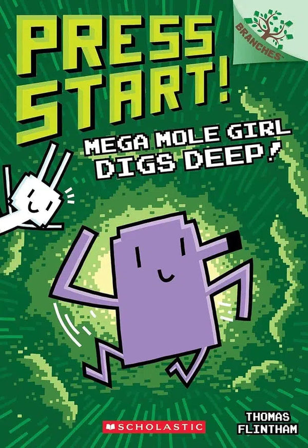 Press Start! #15 Mega Mole Girl Digs Deep! (Branches)-Fiction: 歷險科幻 Adventure & Science Fiction-買書書 BuyBookBook