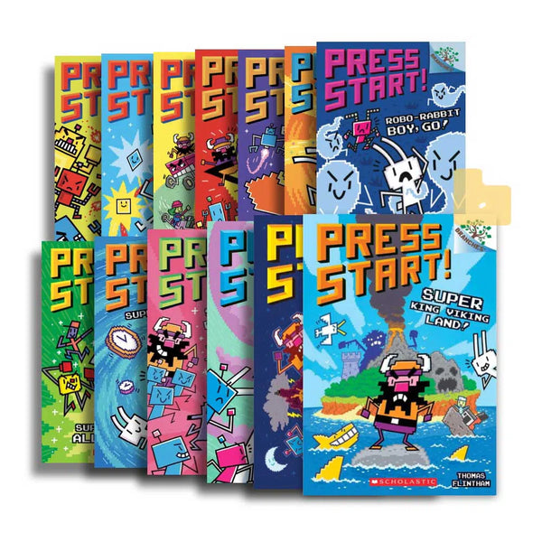 Press Start! (正版) Bundle (Branches)-Fiction: 歷險科幻 Adventure & Science Fiction-買書書 BuyBookBook