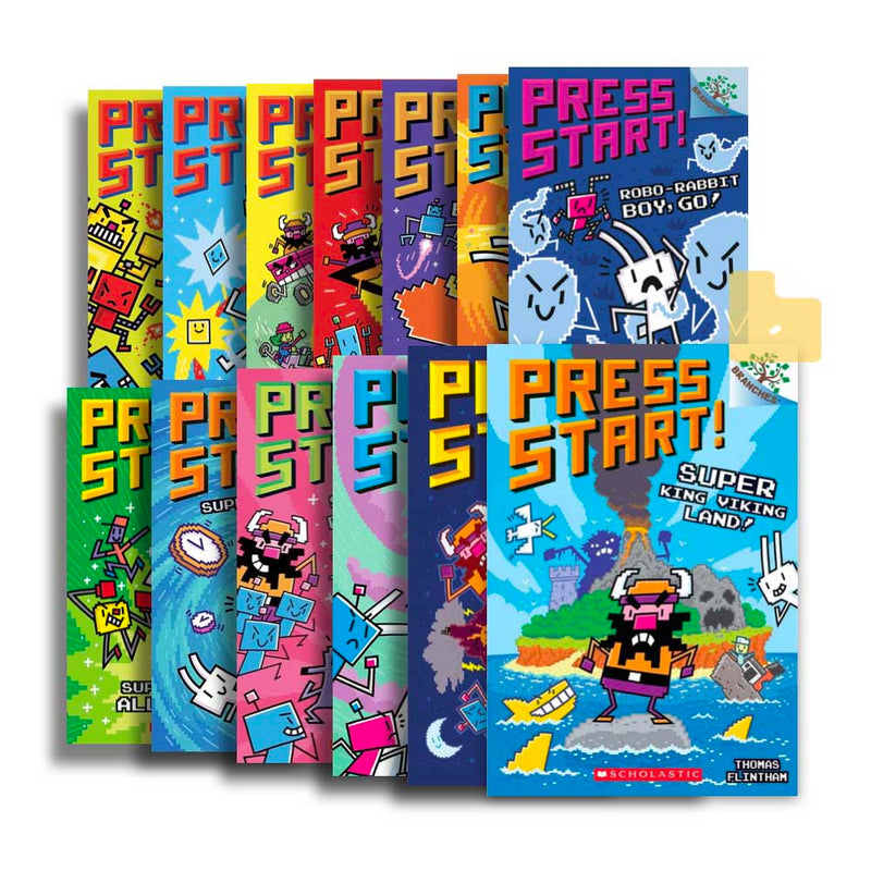 Press Start! (正版) Bundle (Branches)-Fiction: 歷險科幻 Adventure & Science Fiction-買書書 BuyBookBook