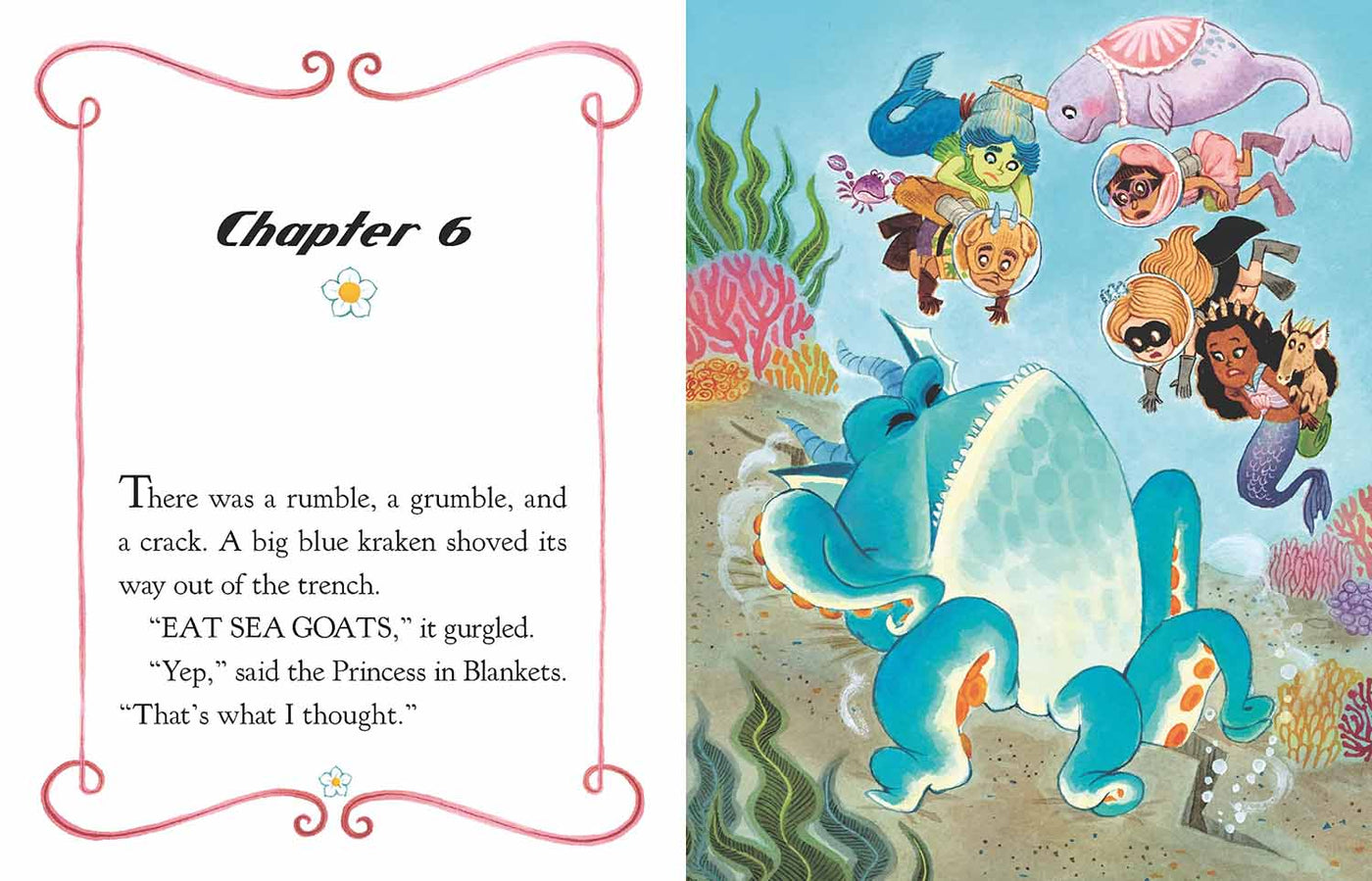 Princess in Black, The #09 and the Mermaid Princess (US)(Shannon Hale)(Dean Hale) (LeUyen Pham)-Fiction: 歷險科幻 Adventure & Science Fiction-買書書 BuyBookBook