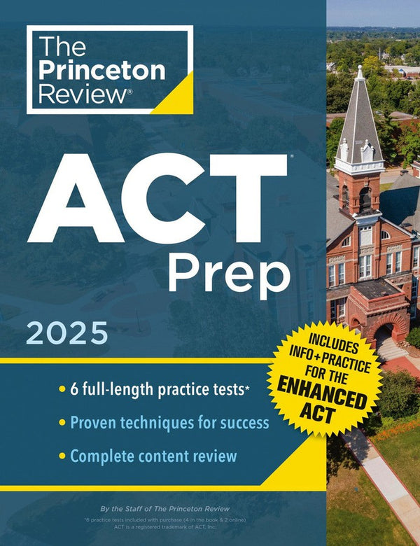 Princeton Review ACT Prep, 2025-Children’s Educational: general-買書書 BuyBookBook