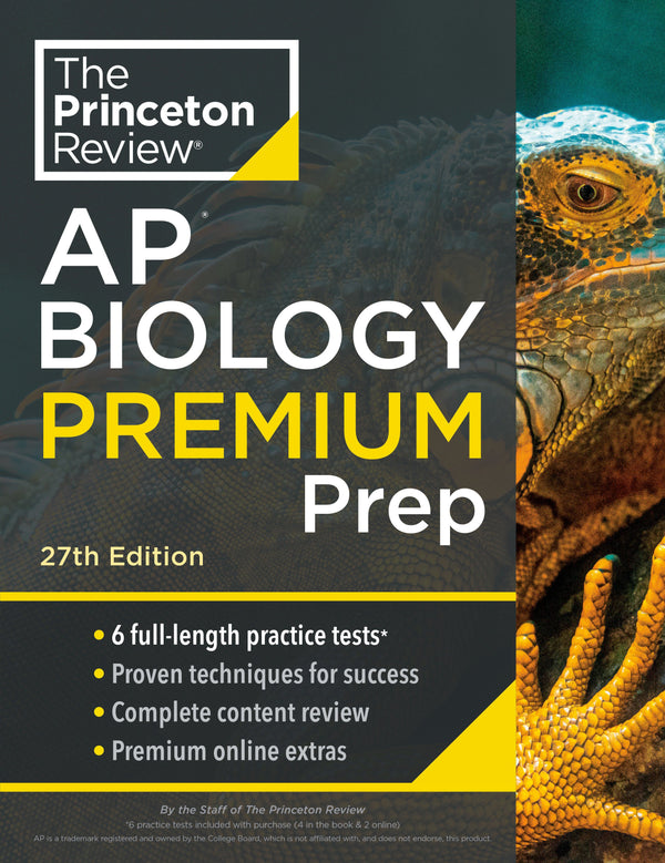 Princeton Review AP Biology Premium Prep, 27th Edition-Children’s Educational: general-買書書 BuyBookBook