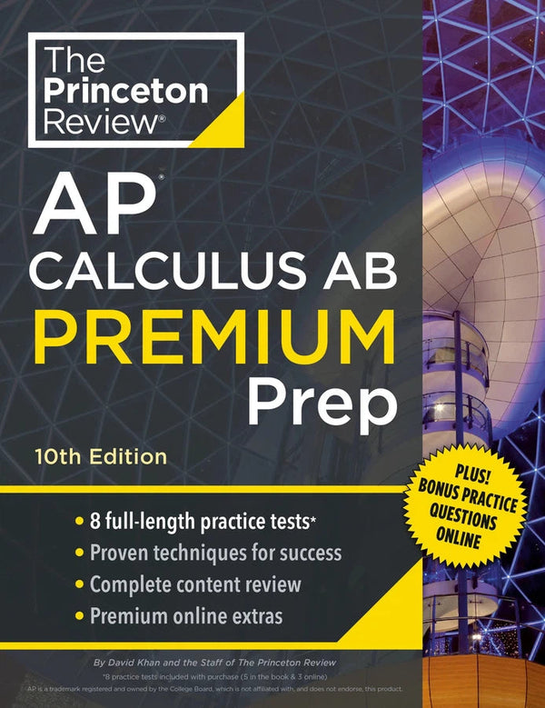 Princeton Review AP Calculus AB Premium Prep, 10th Edition-Educational: Study and revision guides-買書書 BuyBookBook