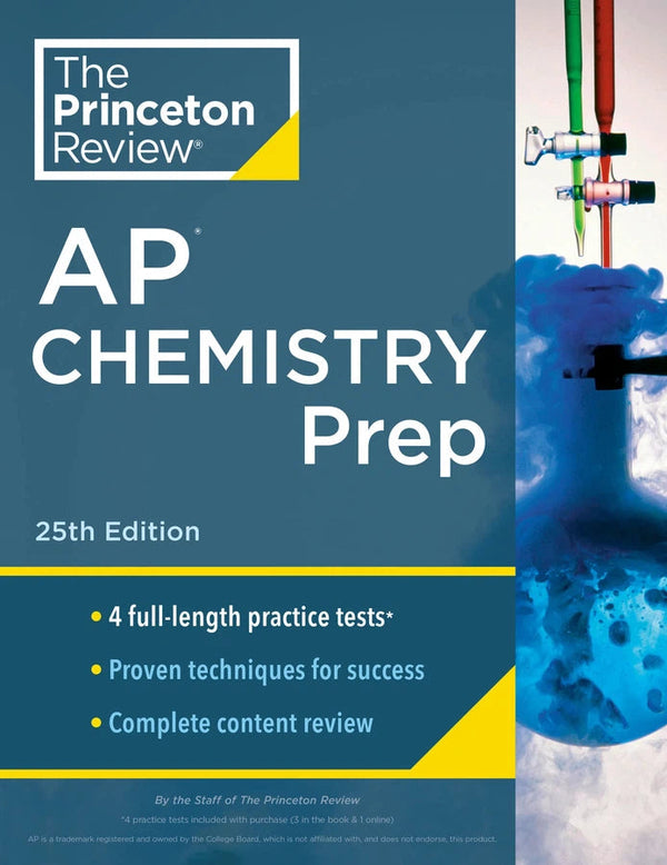 Princeton Review AP Chemistry Prep, 25th Edition-Educational: Study and revision guides-買書書 BuyBookBook