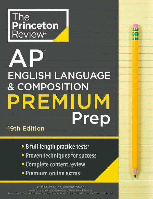 Princeton Review AP English Language & Composition Premium Prep, 19th Edition-Educational: Study and revision guides-買書書 BuyBookBook