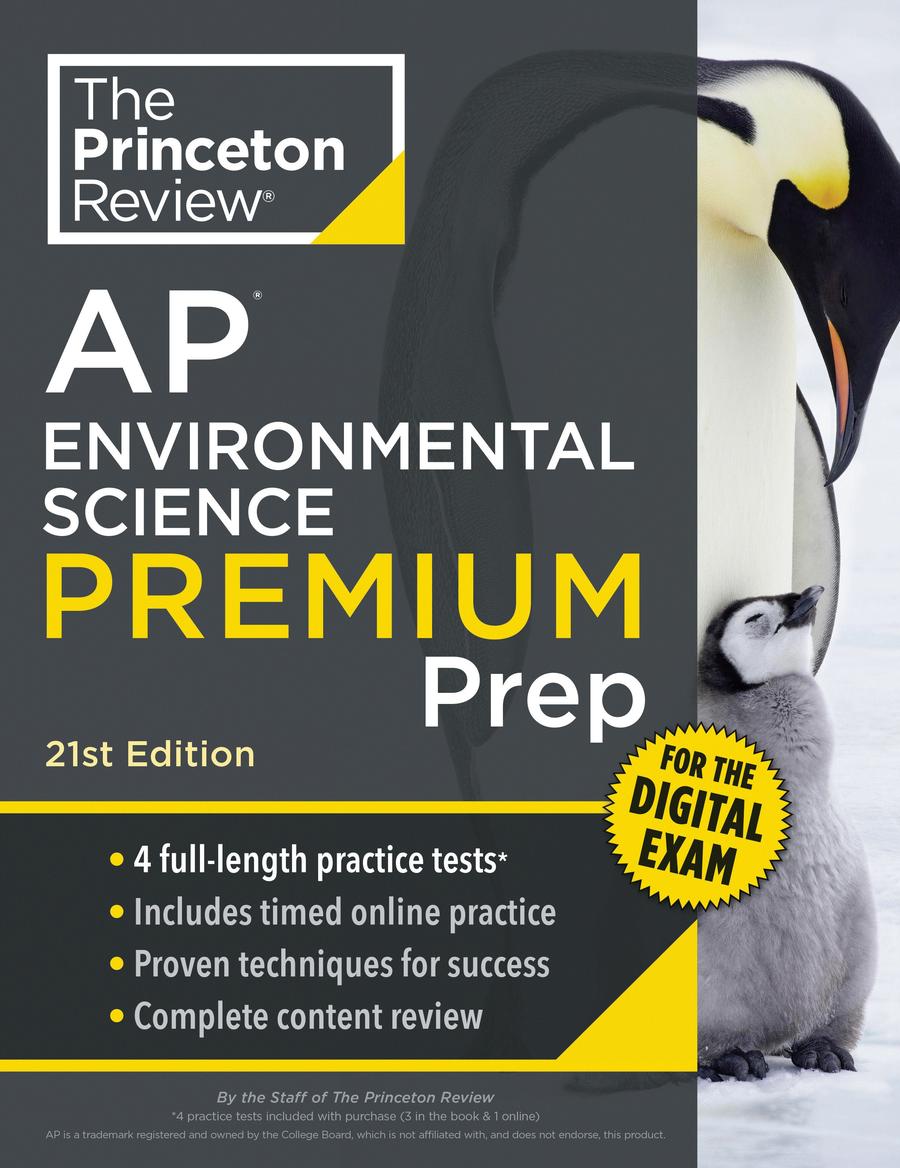 Princeton Review AP Environmental Science Premium Prep, 21st Edition-Children’s Educational: general-買書書 BuyBookBook