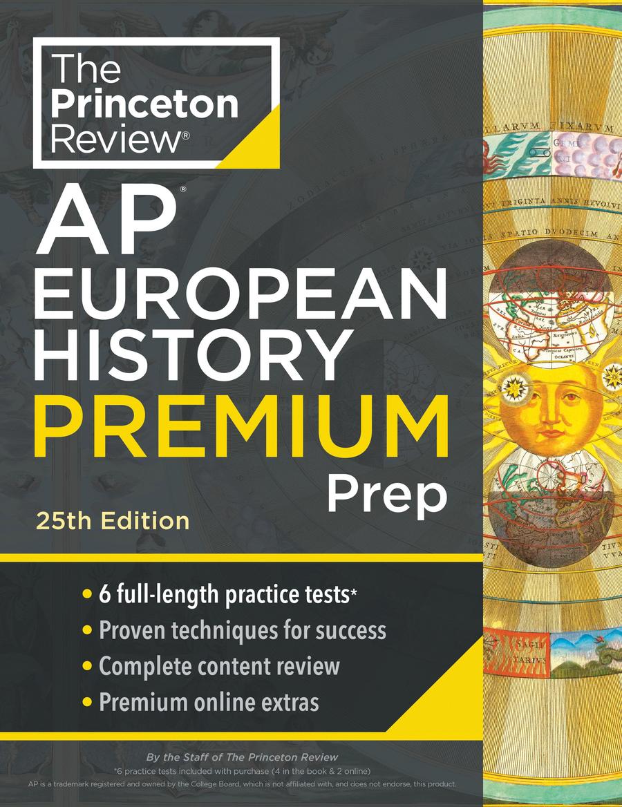 Princeton Review AP European History Premium Prep, 25th Edition-Children’s Educational: general-買書書 BuyBookBook
