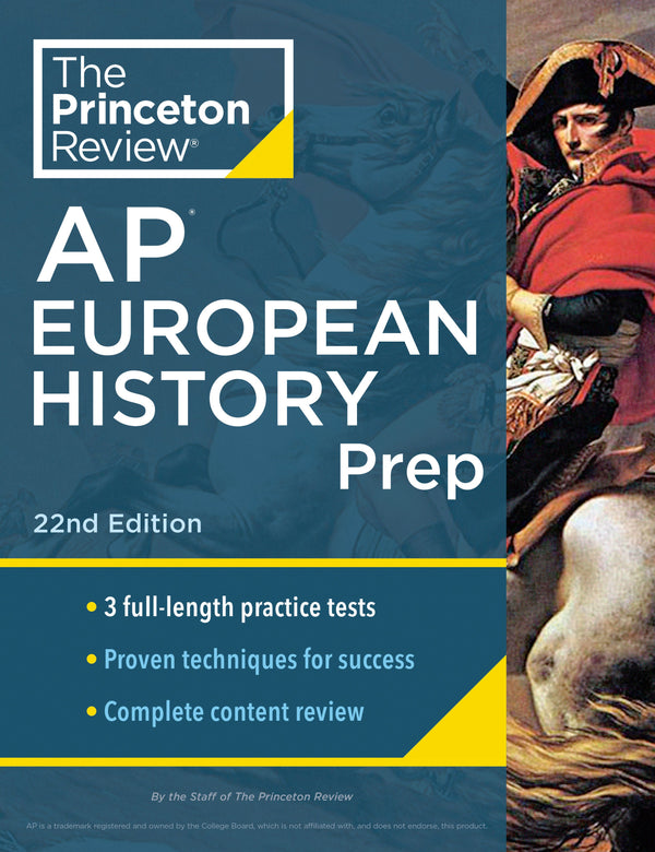 Princeton Review AP European History Prep, 22nd Edition-Children’s Educational: general-買書書 BuyBookBook