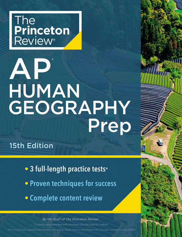 Princeton Review AP Human Geography Prep, 15th Edition-Children’s Educational: general-買書書 BuyBookBook