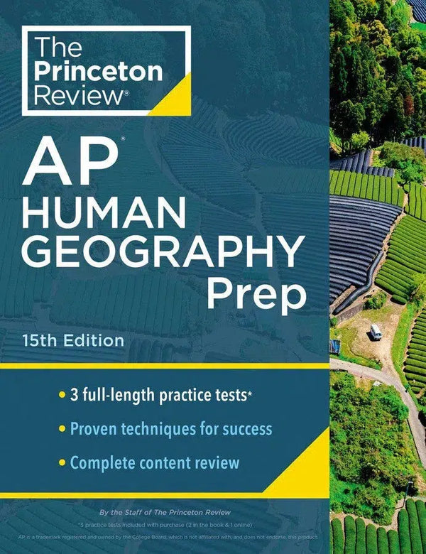 Princeton Review AP Human Geography Prep, 15th Edition-Children’s Educational: general-買書書 BuyBookBook