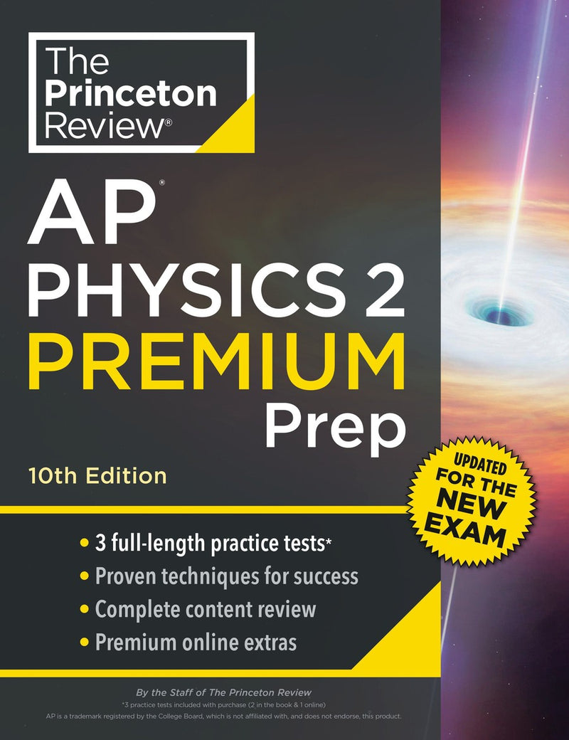 Princeton Review AP Physics 2 Premium Prep, 10th Edition-Educational: Study and revision guides-買書書 BuyBookBook