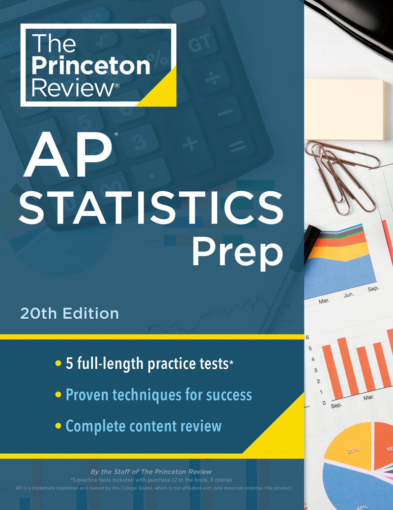 Princeton Review AP Statistics Prep, 20th Edition-Children’s Educational: general-買書書 BuyBookBook