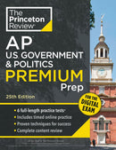Princeton Review AP U.S. Government & Politics Premium Prep, 25th Edition-Children’s Educational: general-買書書 BuyBookBook