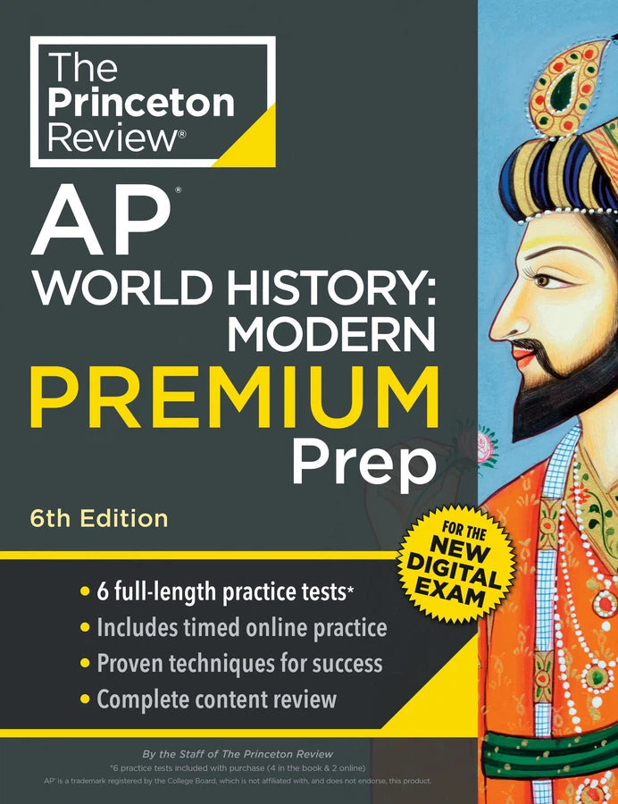 Princeton Review AP World History: Modern Premium Prep, 6th Edition-Children’s Educational: general-買書書 BuyBookBook