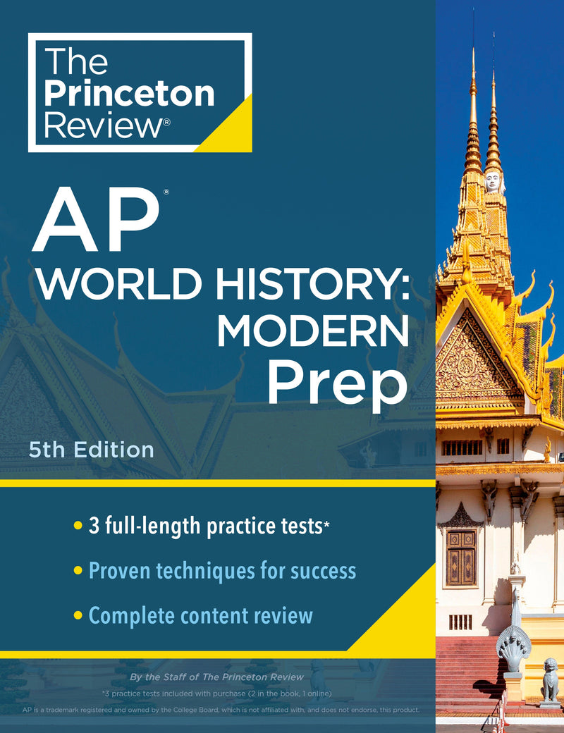 Princeton Review AP World History: Modern Prep, 5th Edition-Children’s Educational: general-買書書 BuyBookBook