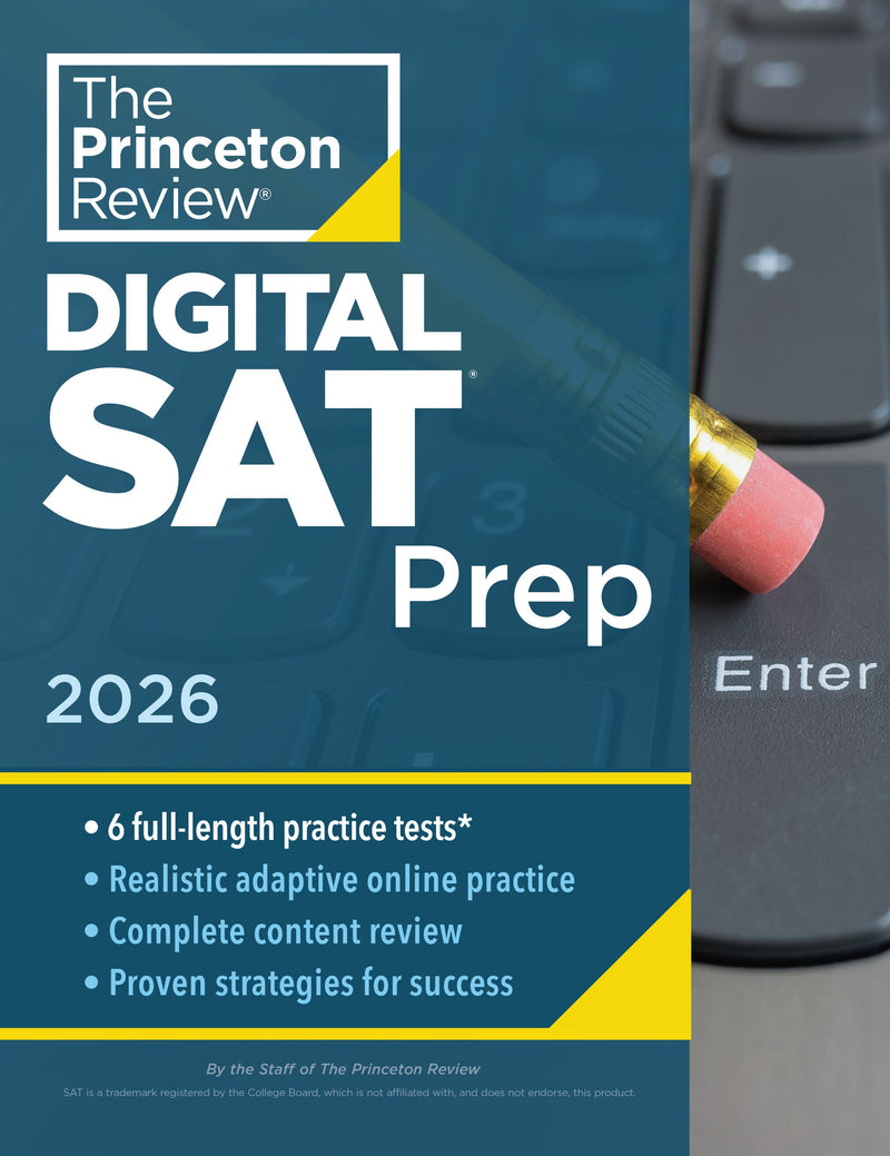 Princeton Review Digital SAT Prep, 2026-Children’s Educational: general-買書書 BuyBookBook