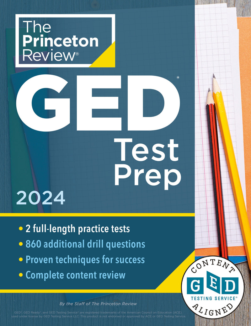 Princeton Review GED Test Prep, 2024-Children’s Educational: general-買書書 BuyBookBook