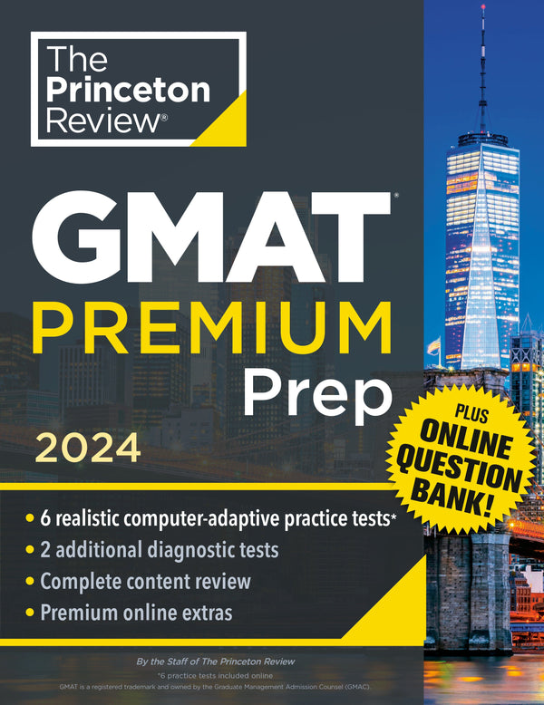 Princeton Review GMAT Premium Prep, 2024-Education-買書書 BuyBookBook