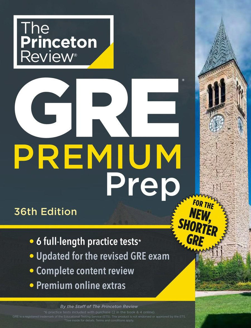 Princeton Review GRE Premium Prep, 36th Edition-Education: examinations and assessment-買書書 BuyBookBook