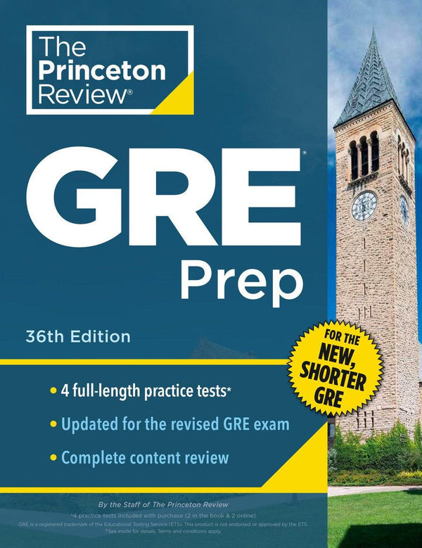 Princeton Review GRE Prep, 36th Edition-Education: examinations and assessment-買書書 BuyBookBook