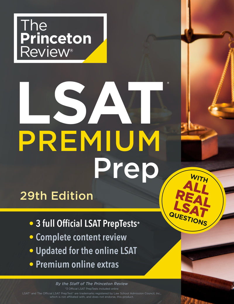 Princeton Review LSAT Premium Prep, 29th Edition-Law-買書書 BuyBookBook