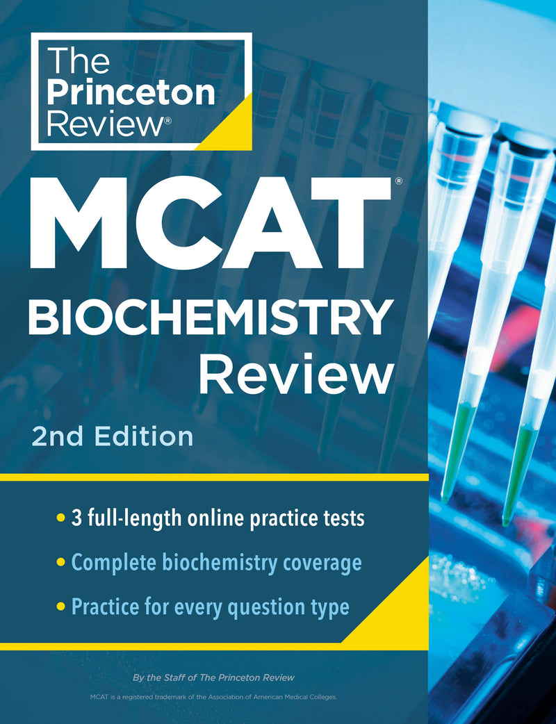 Princeton Review MCAT Biochemistry Review, 2nd Edition-Medicine and Nursing-買書書 BuyBookBook