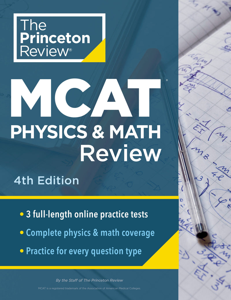 Princeton Review MCAT Physics and Math Review, 4th Edition-Medicine and Nursing-買書書 BuyBookBook