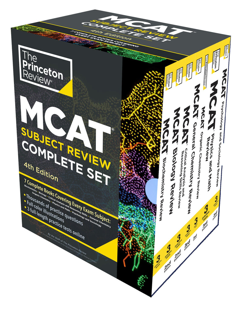 Princeton Review MCAT Subject Review Complete Box Set, 4th Edition-Medicine and Nursing-買書書 BuyBookBook