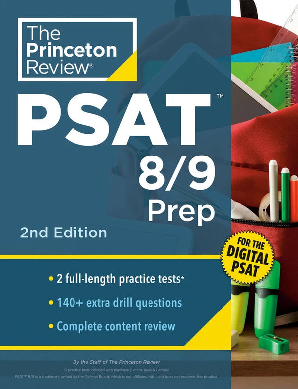 Princeton Review PSAT 8/9 Prep, 2nd Edition-Educational: Study and revision guides-買書書 BuyBookBook