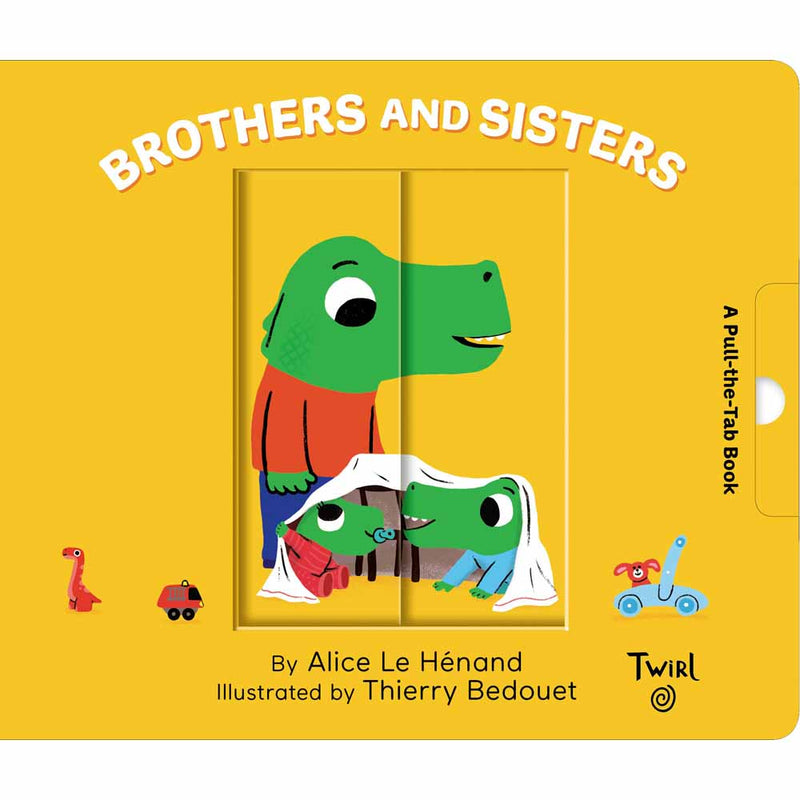 Pull and Play-Brothers and Sisters (Board book) - 買書書 BuyBookBook