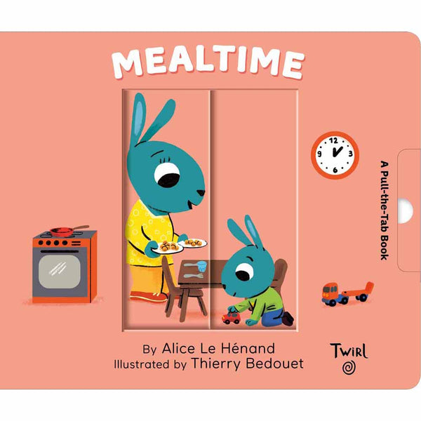 Pull and Play - Mealtime (Board book) - 買書書 BuyBookBook