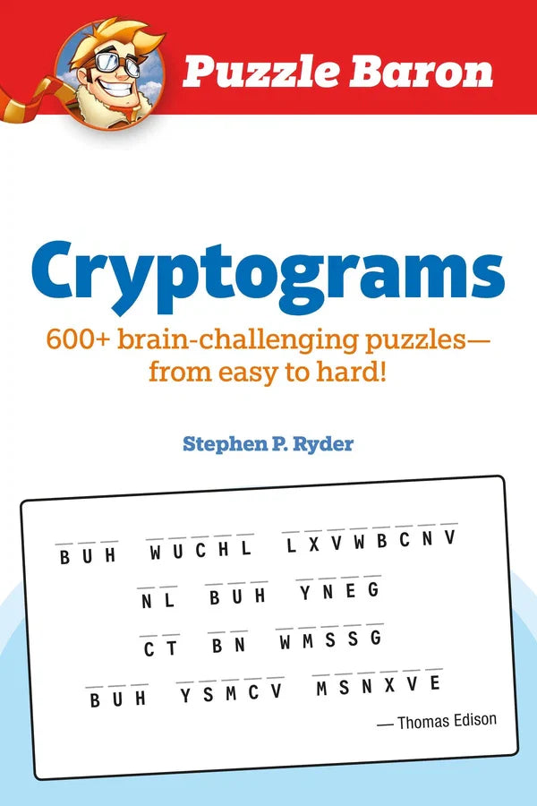 Puzzle Baron Cryptograms-Hobbies/ quizzes/ games-買書書 BuyBookBook