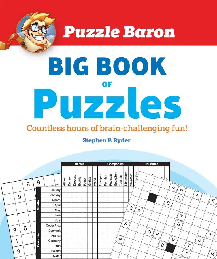 Puzzle Baron's Big Book of Puzzles-Hobbies/ quizzes/ games-買書書 BuyBookBook