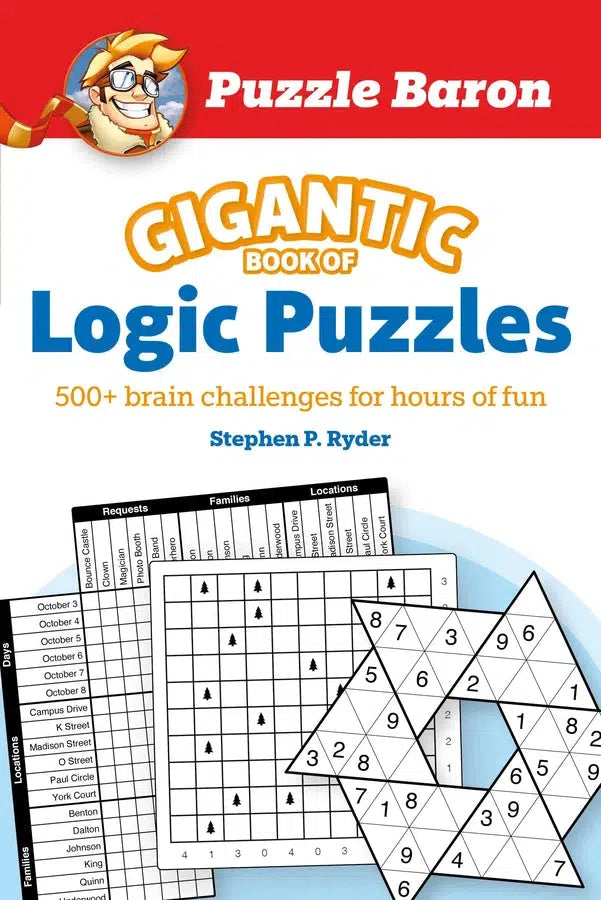 Puzzle Baron's Gigantic Book of Logic Puzzles-Hobbies/ quizzes/ games-買書書 BuyBookBook