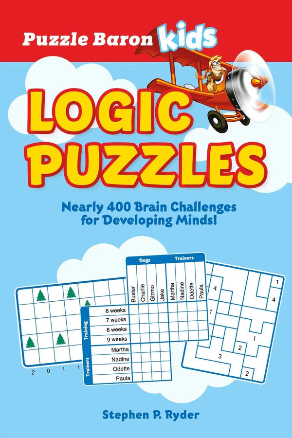 Puzzle Baron's Kids Logic Puzzles-Children’s interactive and activity books and kits-買書書 BuyBookBook