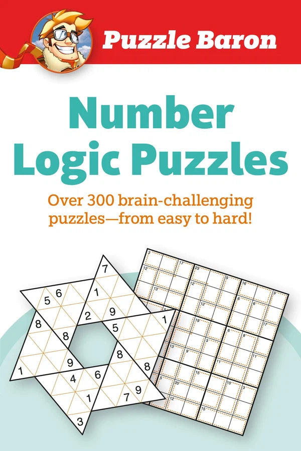 Puzzle Baron's Number Logic Puzzles-Hobbies/ quizzes/ games-買書書 BuyBookBook