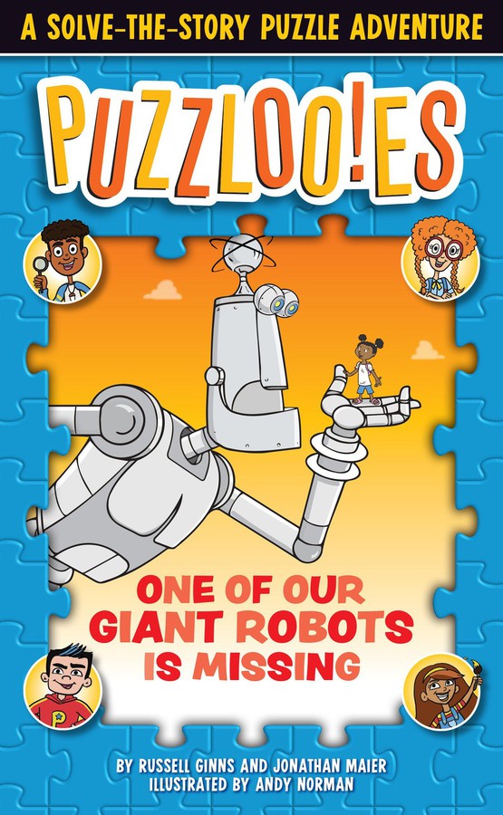 Puzzlooies! One of Our Giant Robots Is Missing-Children’s interactive and activity books and kits-買書書 BuyBookBook