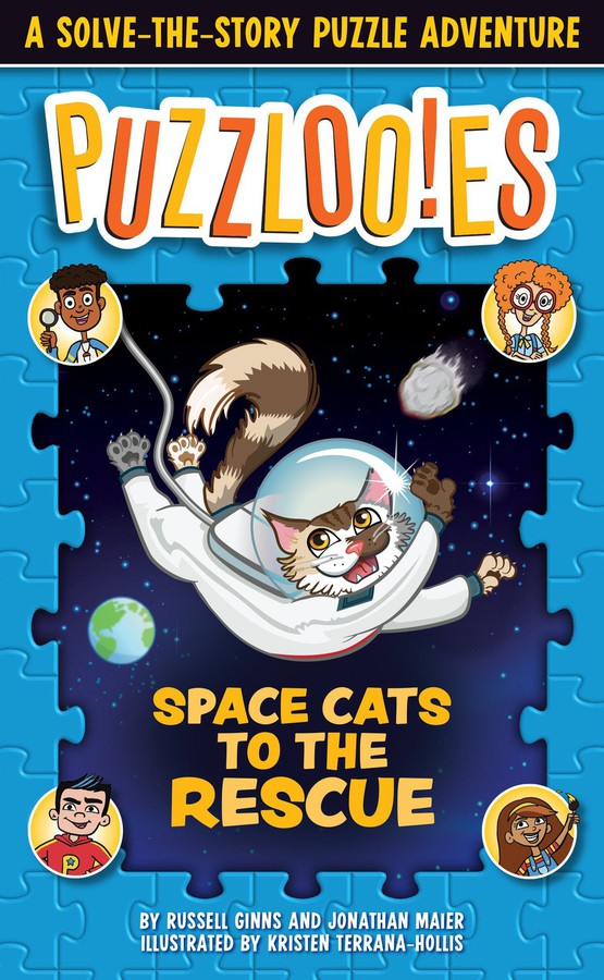 Puzzlooies! Space Cats to the Rescue-Children’s interactive and activity books and kits-買書書 BuyBookBook