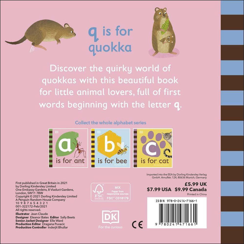 Q is for Quokka (Board book) DK UK