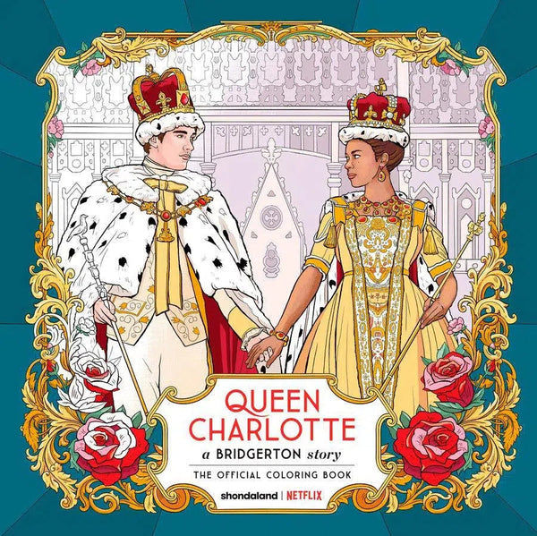 Queen Charlotte, A Bridgerton Story: The Official Coloring Book-Lifestyle and Leisure-買書書 BuyBookBook