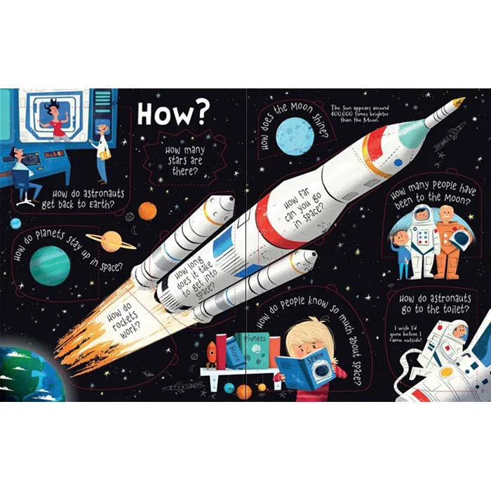 Lift-the-flap Questions and Answers About Space Usborne