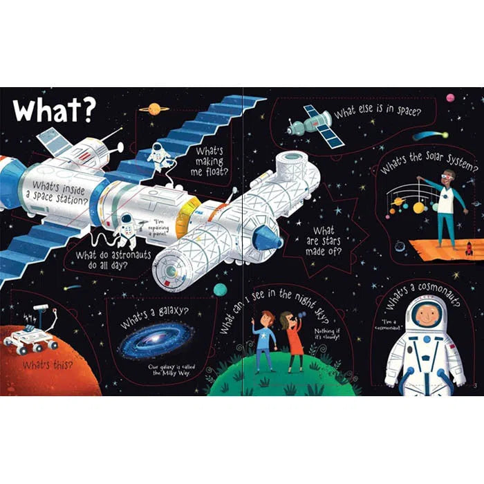 Lift-the-flap Questions and Answers About Space Usborne