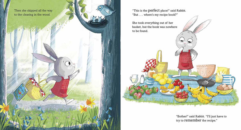 Rabbit's Pancake Picnic (Paperback with QR Code) Nosy Crow