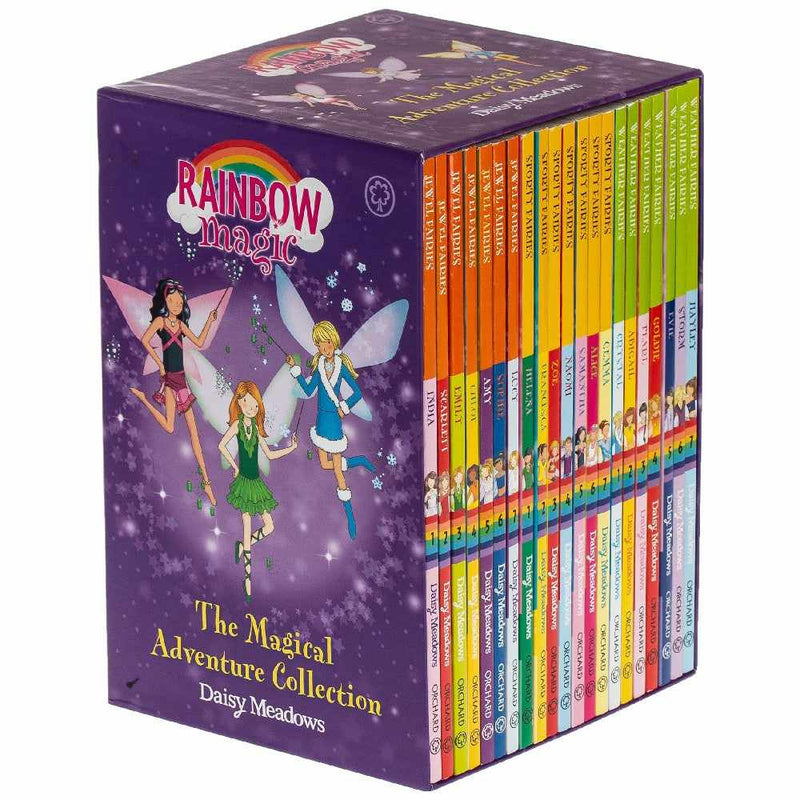 Rainbow Magic The Magical Adventure Collection 21 Books Set (Daisy Meadows)-Fiction: 奇幻魔法 Fantasy & Magical-買書書 BuyBookBook