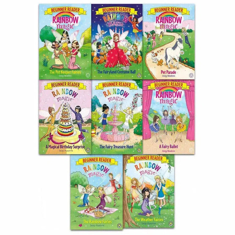 Rainbow Magic Beginner Readers (8 Books Set) (Full Colour)-Fiction: 奇幻魔法 Fantasy & Magical-買書書 BuyBookBook