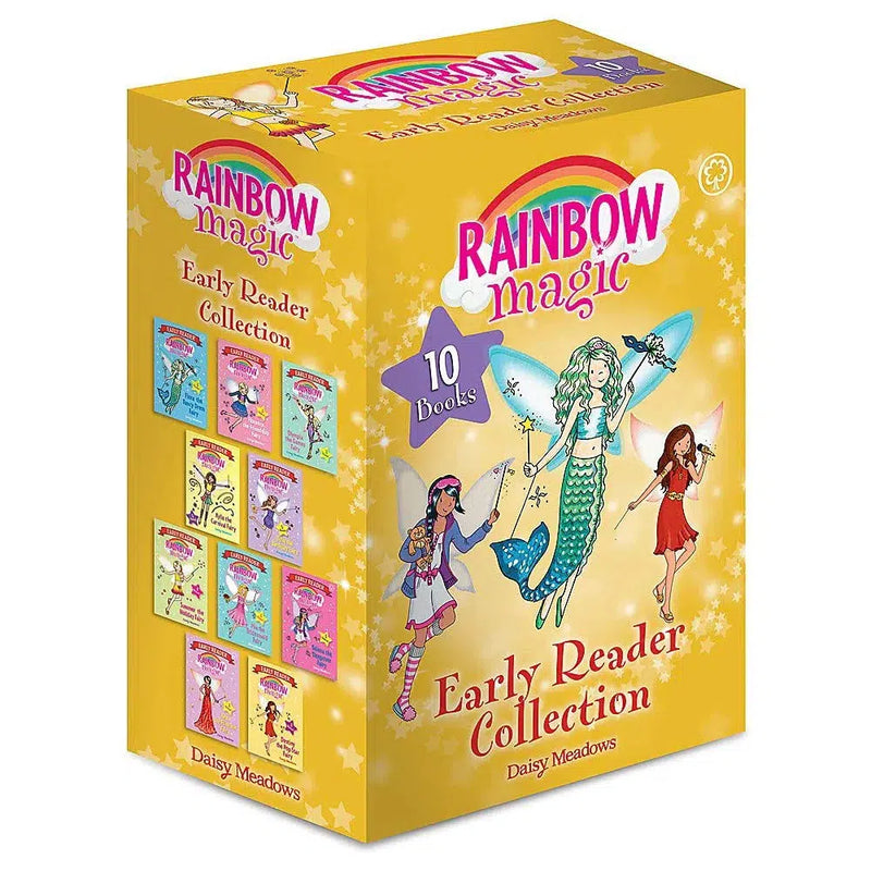 Rainbow Magic Early Reader Collection 10 Books Box Set (Daisy Meadows)-Fiction: 奇幻魔法 Fantasy & Magical-買書書 BuyBookBook