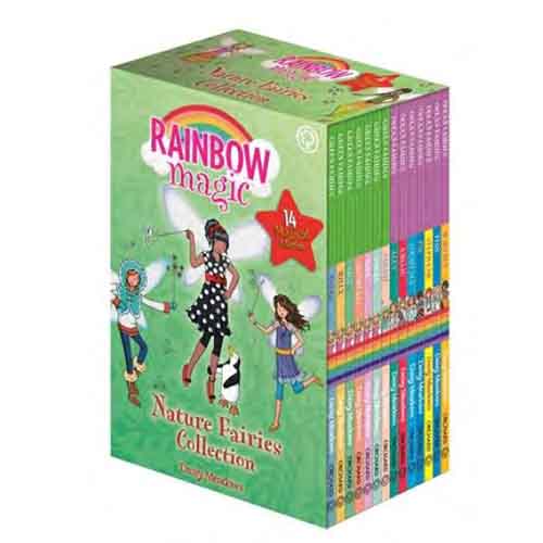 Rainbow Magic Nature Fairies Collection (14 Books) - 買書書 BuyBookBook