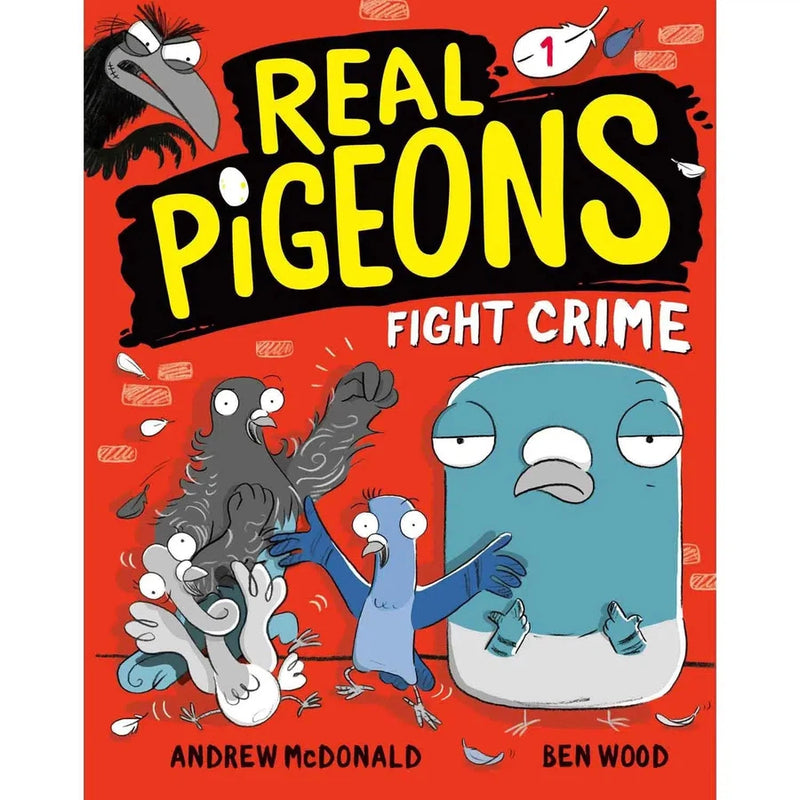 Real Pigeons Fight Crime (Book 1)-Children’s / Teenage fiction: Humorous stories-買書書 BuyBookBook