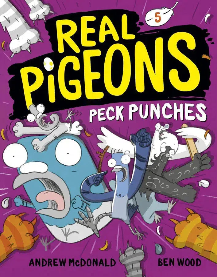 Real Pigeons Peck Punches (Book 5)-Children’s / Teenage fiction: Humorous stories-買書書 BuyBookBook